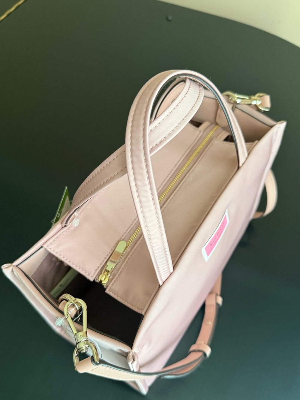 Kate Spade Sam Nylon Medium Satchel Madison Rouge - Picture 13 of 15